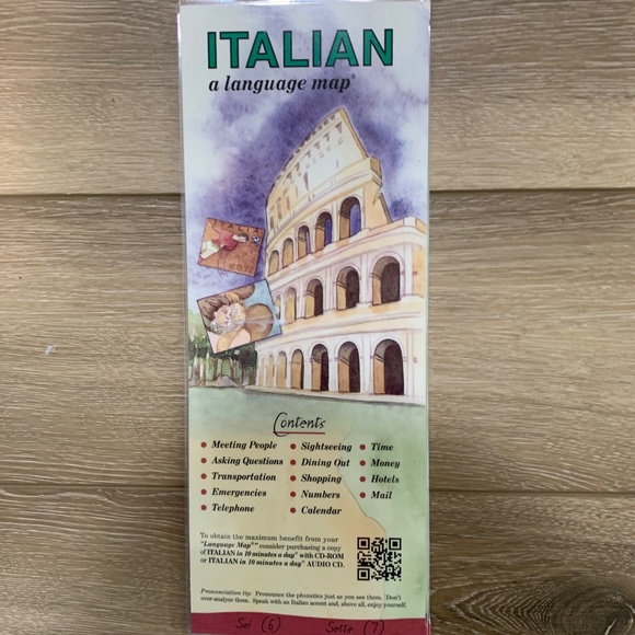 Italian : A Language Map Quick Reference Phrase Guide
Italy travel 🇮🇹🍝 - Picture 2 of 4